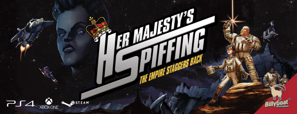 Her Majesty's Spiffing logo