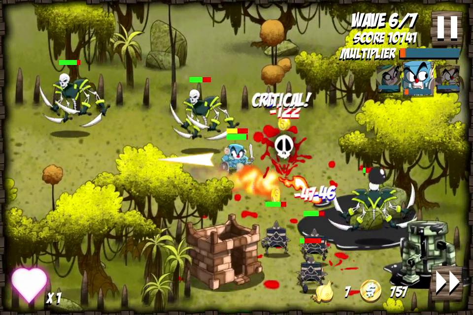 Onion Force gamplay