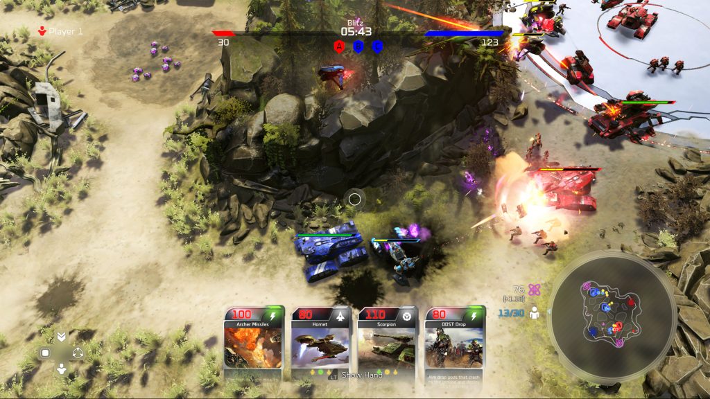 Halo Wars 2 Blitz Multiplayer Map