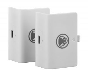 White double pack of Snakebyte Xbox One Battery Kit