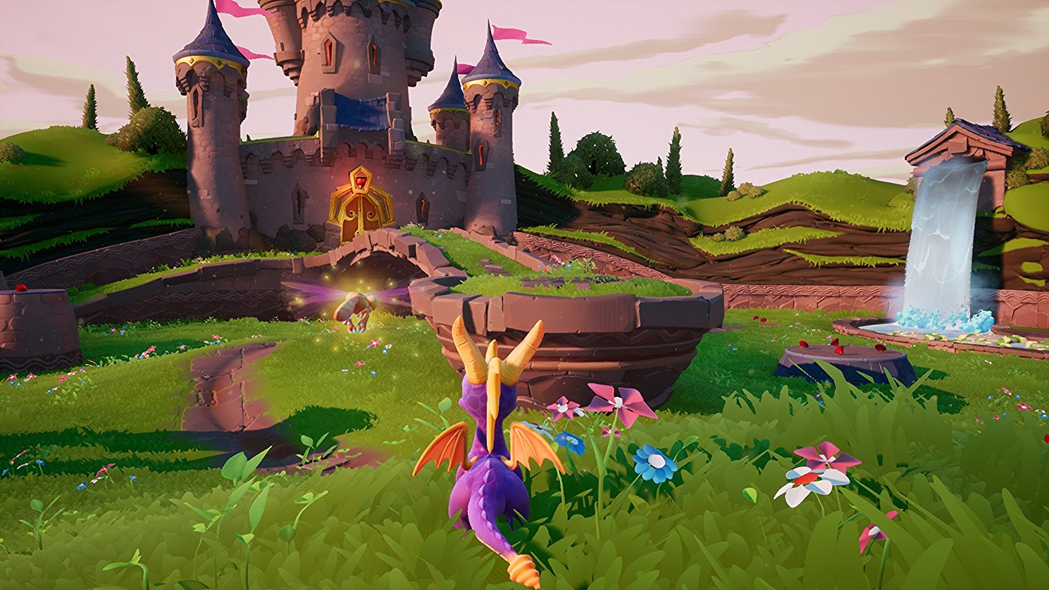 Gameplay from the first world of Spyro 1 from Spyro Reignited Trilogy