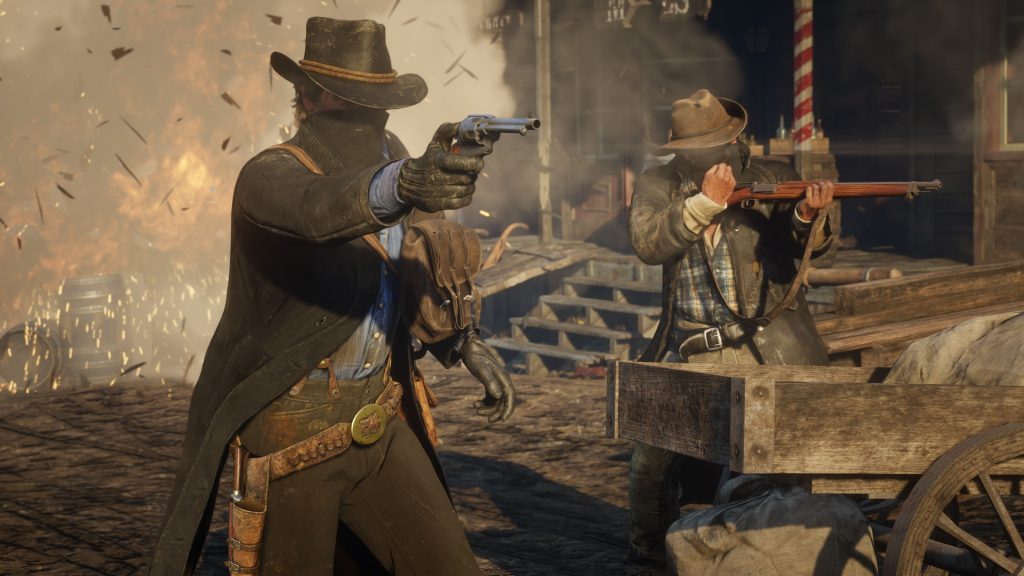 Red Dead Redemption II gunslinger