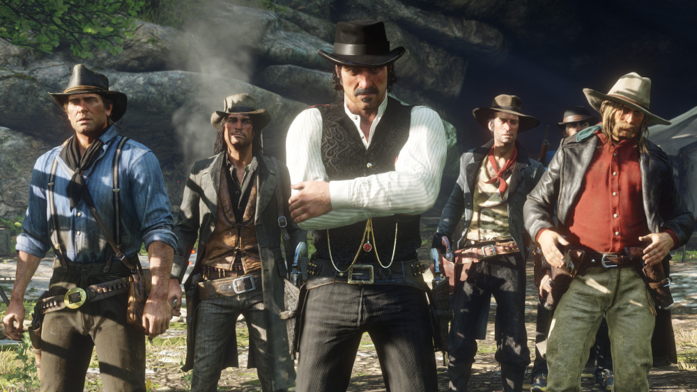 Red Dead Redemption 2 cowboy boyband
