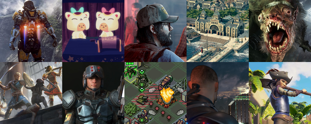 best video games for 2018