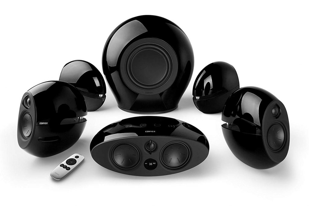 Edifier E255 speaker set in black