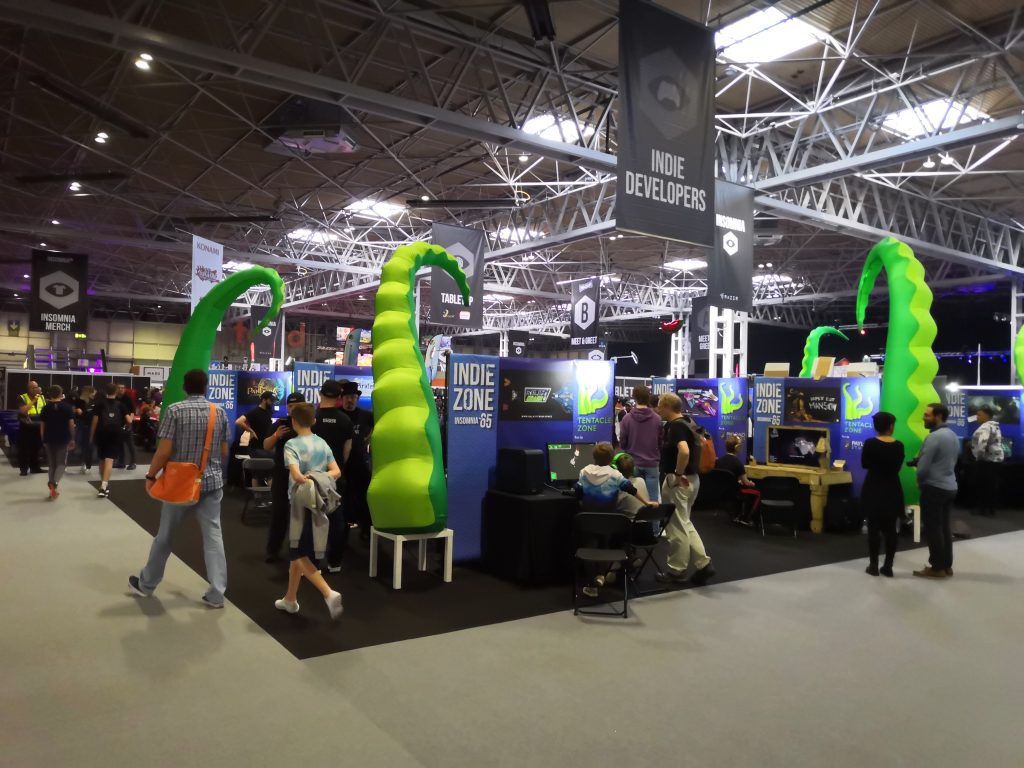 Indie Section at Insomnia 65