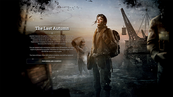 The Last Autumn DLC opening