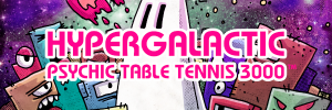 Hypergalactic Psychic Table Tennis 3000 logo