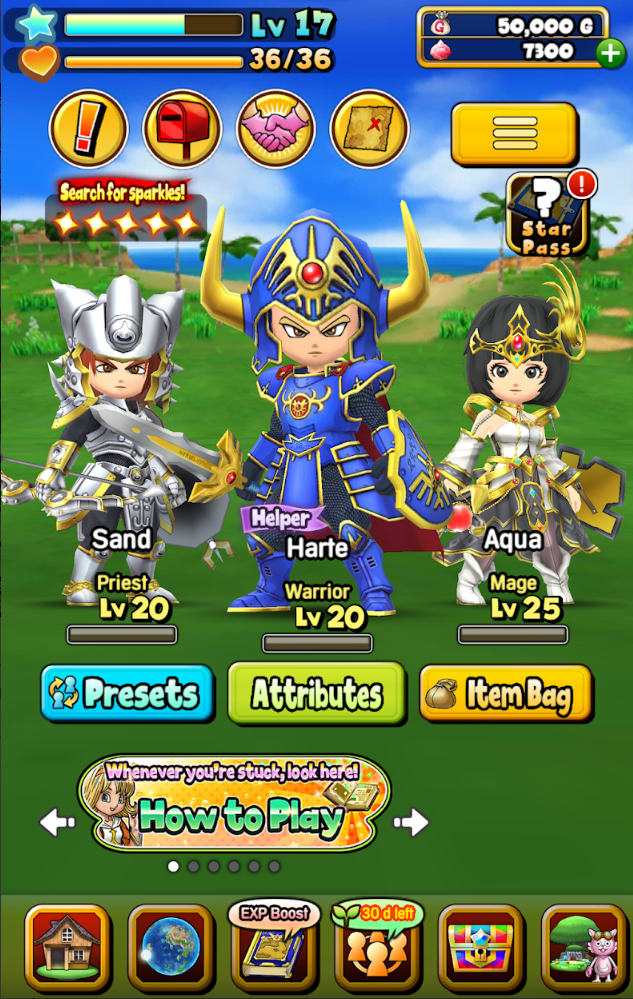 Dragon Quest Of The Stars mobile screenshot
