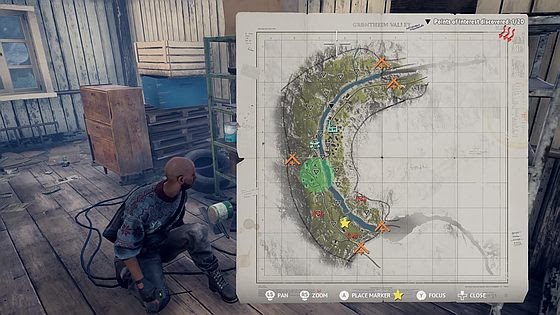 Vigor Season 2: Hunters gameplay showing map