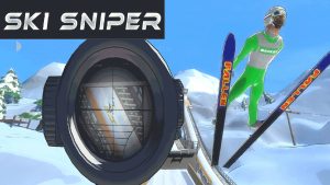 Ski Sniper logo and artwork