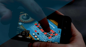 iGaming on a mobile phone playing roulette mobile casino game