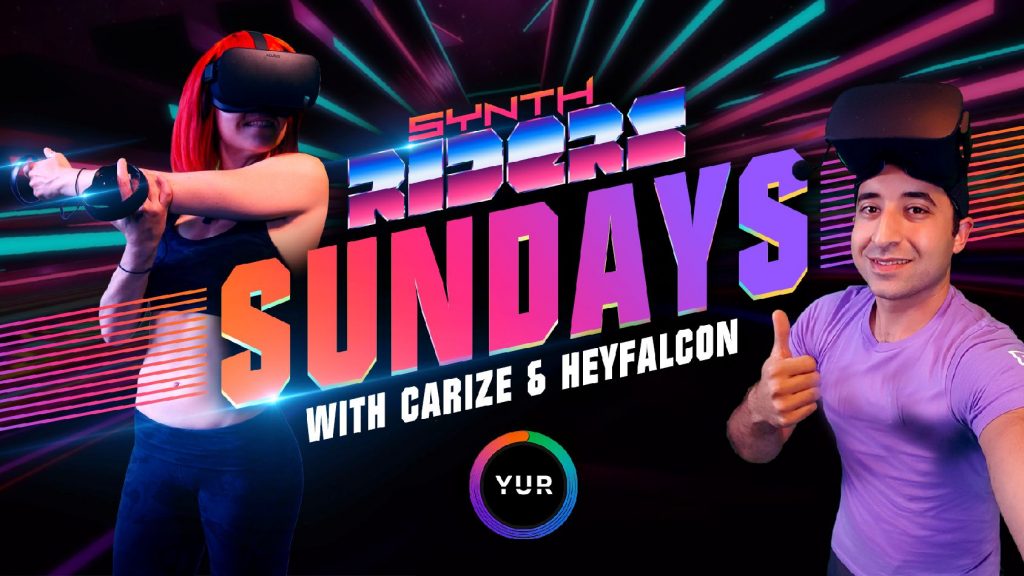 Synth Riders Fitness Update introduces Synth Sundays with Carize & Heyfalcon