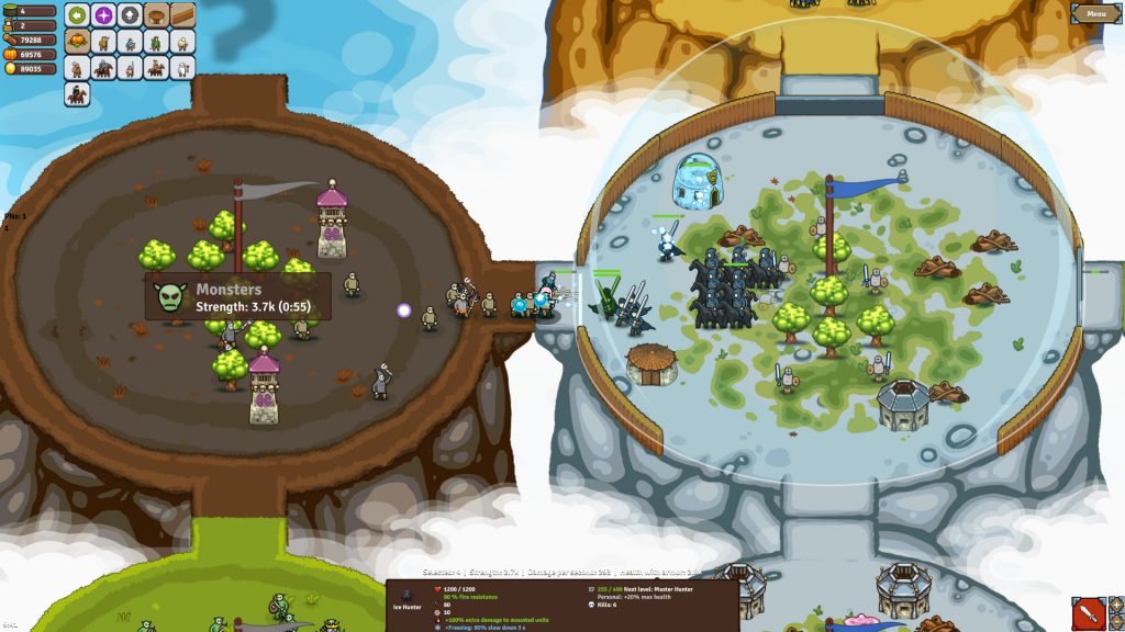 Circle Empires Rivals Screenshot of Gameplay