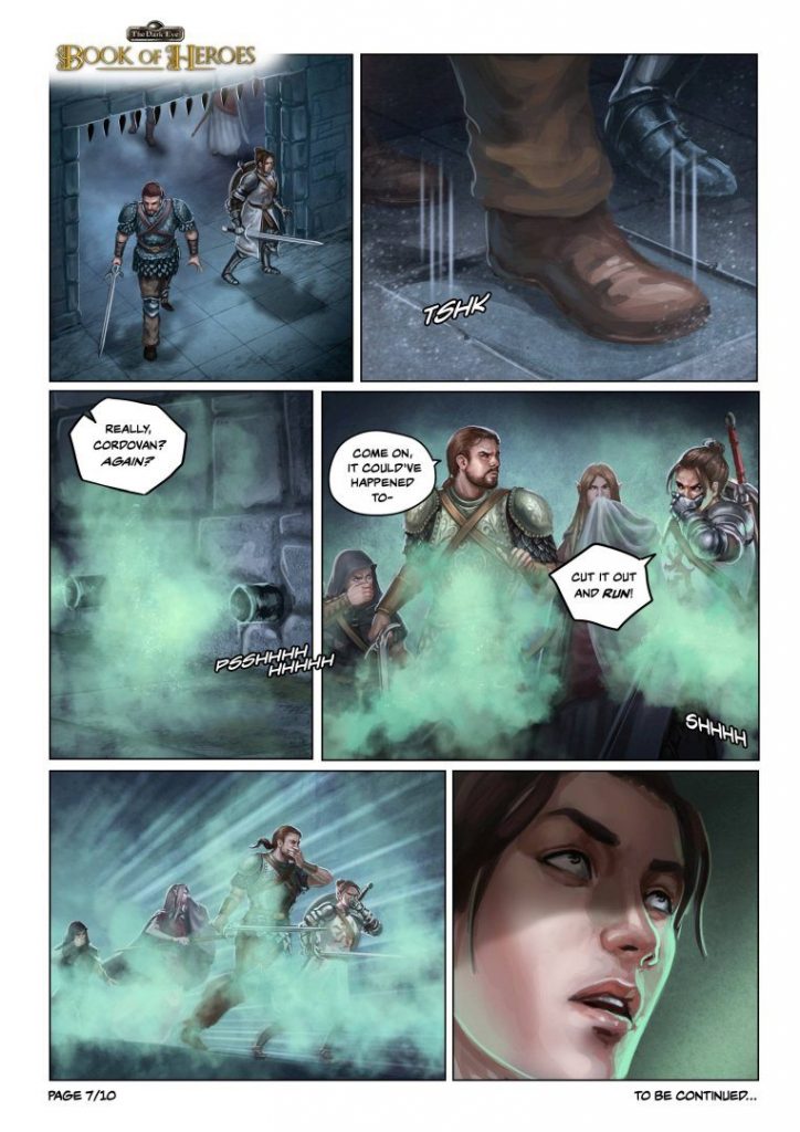 The Dark Eye: Book of Heroes Comic Page #1