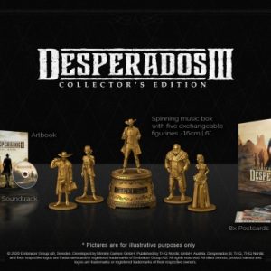 Desperados III Collector's edition with 5 figurines and music box