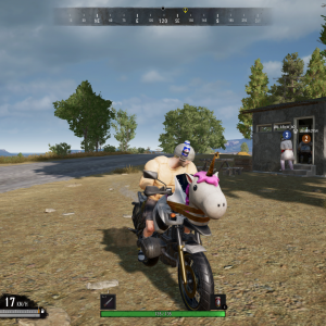 PUBG unicorn motorbike