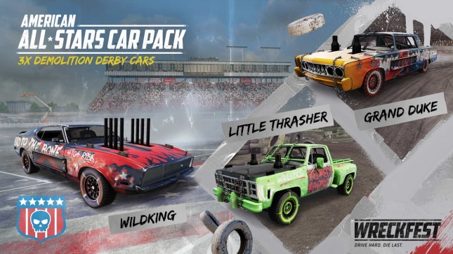 Wreckfest American All Stars Car Pack image