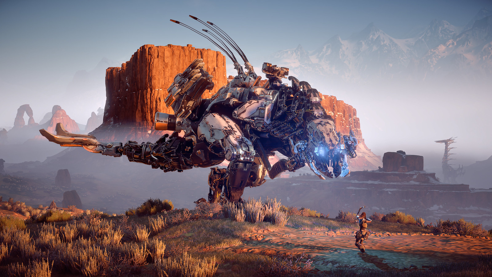 Horizon Zero Dawn robotic dinosaur