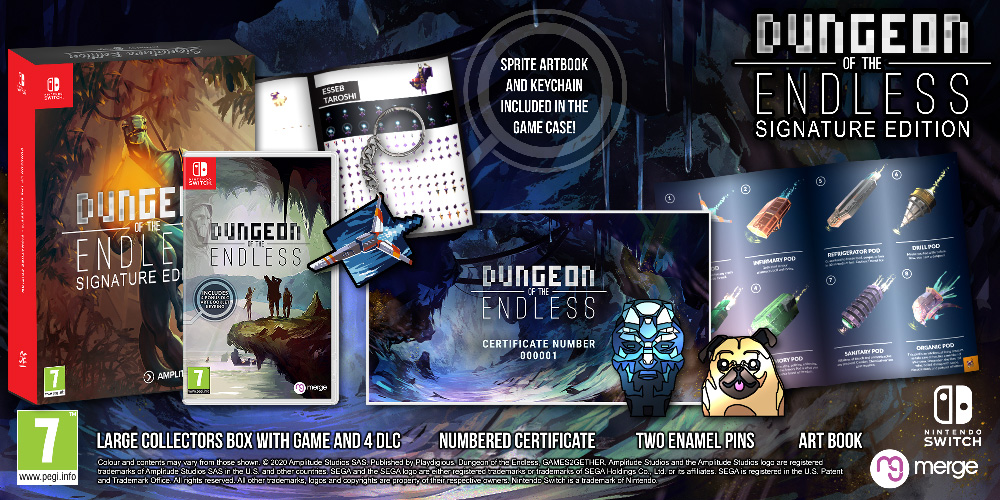Dungeon of the Endless Switch Signature Edition contents