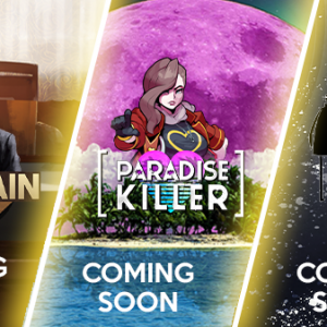 Fellow Traveller New Content - Suzerain, Paradise Killer and Genesis Noir logos