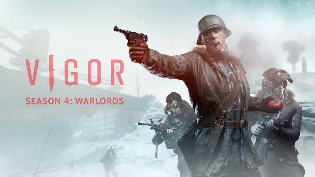 Vigor Season 4 Warlords artwork and logo