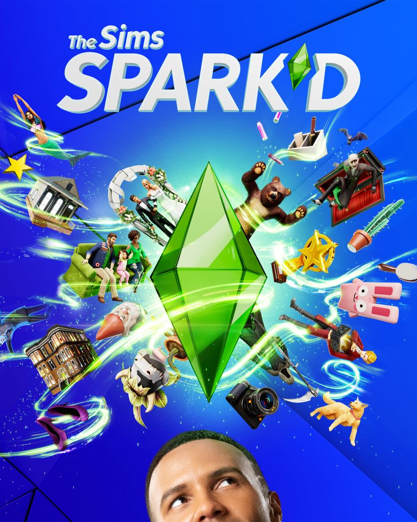 The Sims Spark'd Key Art