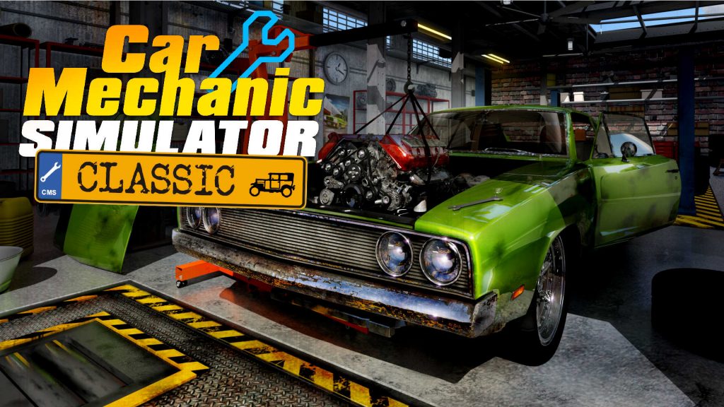 Car Mechanic Simulator Classic logo and artwork