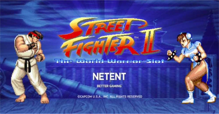 Street Fighter II one of many video game, casino game crossovers