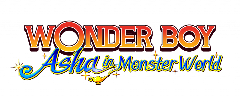 Wonder Boy Asha in Monster World logo