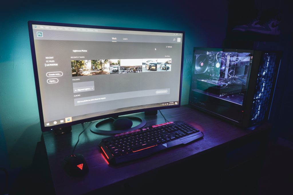 Online Gaming on a PC - Selection of video games