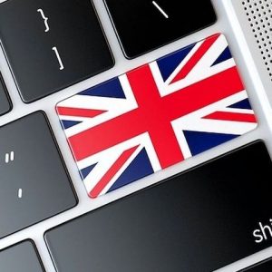 UK online casinos Union Flag on a Keyboard key