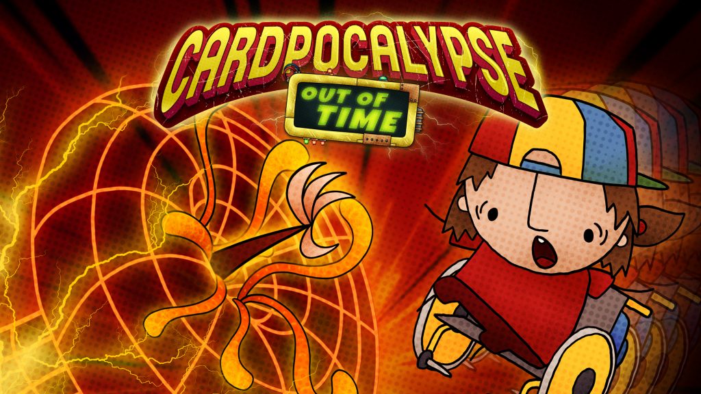 Cardpocalypse Out of Time logo and artwork