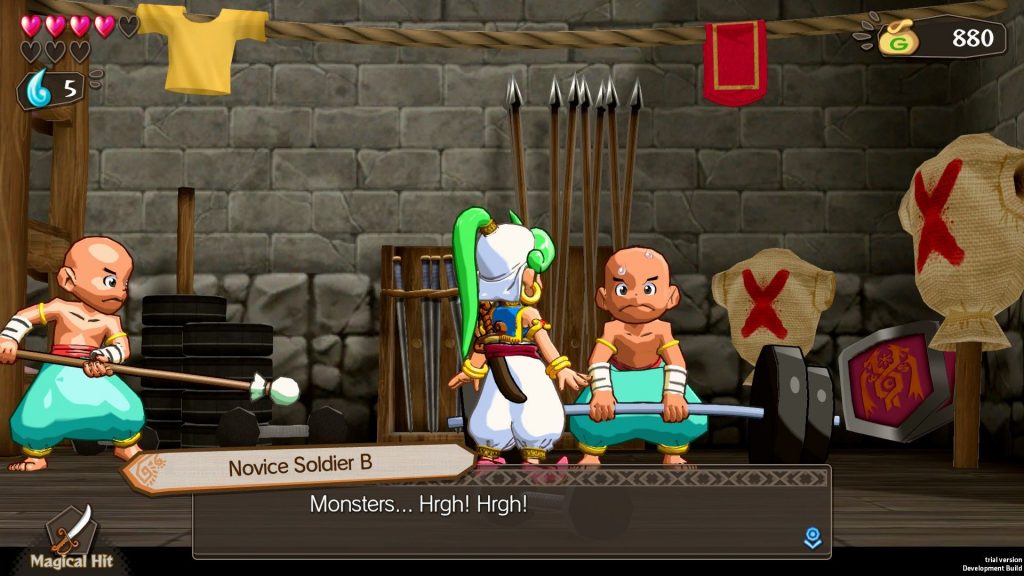 Wonder Boy Asha in Monster World screenshot