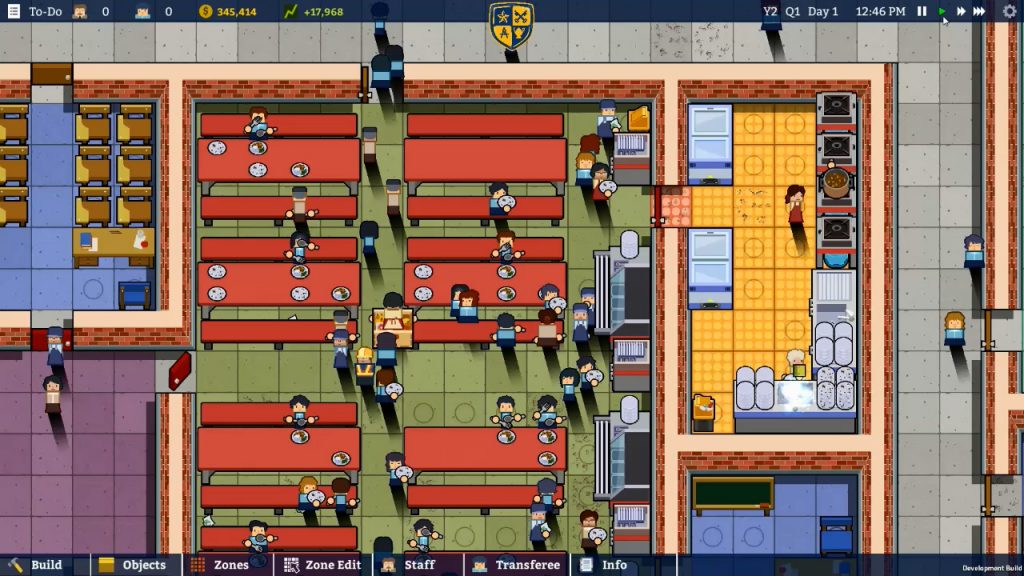 Academia: School Simulator gameplay