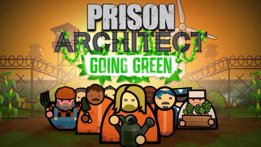 Prison Architect Going Green logo