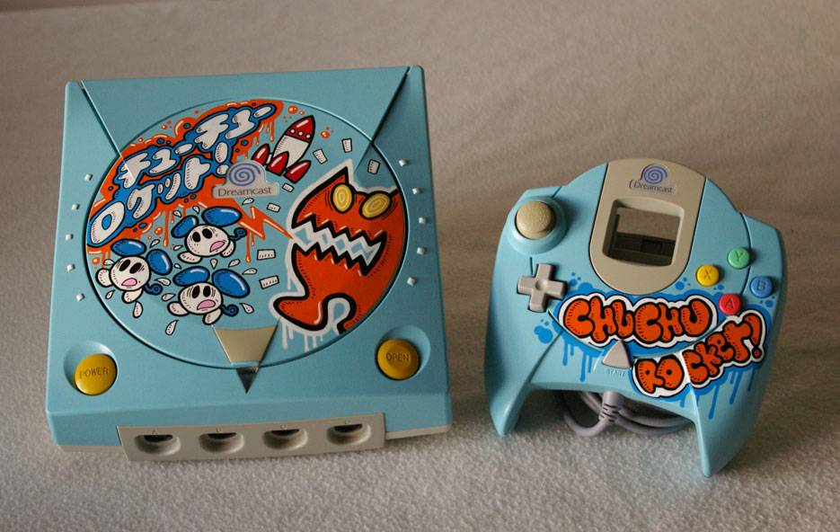Custom Dreamcast oskunk dreamcast chuchu rocket