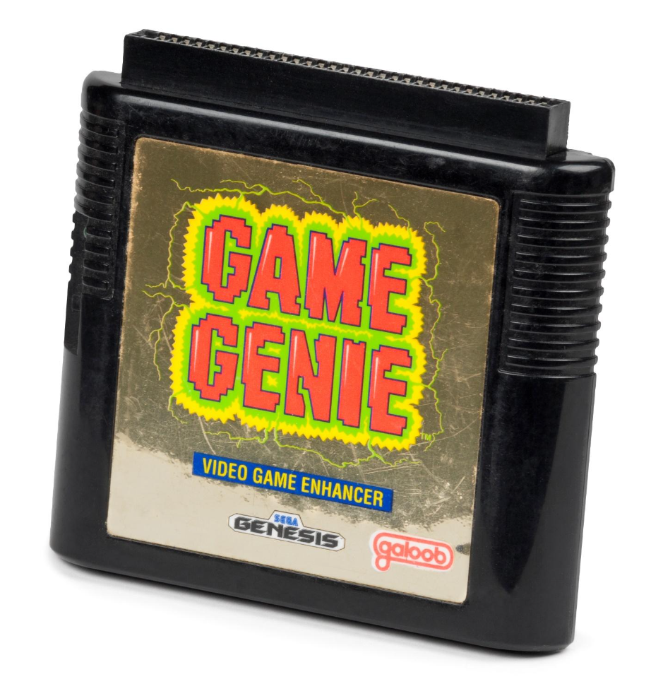 The Sega Genesis Game Genie Cartridge, it helped lift restrictions around gaming content such as geographiocal location