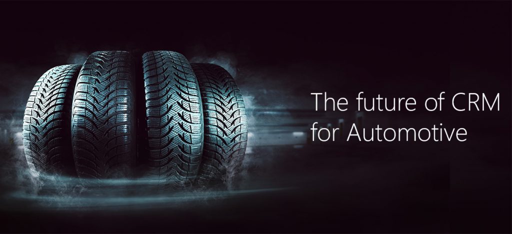 Tires promoting the future of Automotive CRM