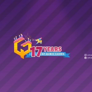 17 years of QubicGames text
