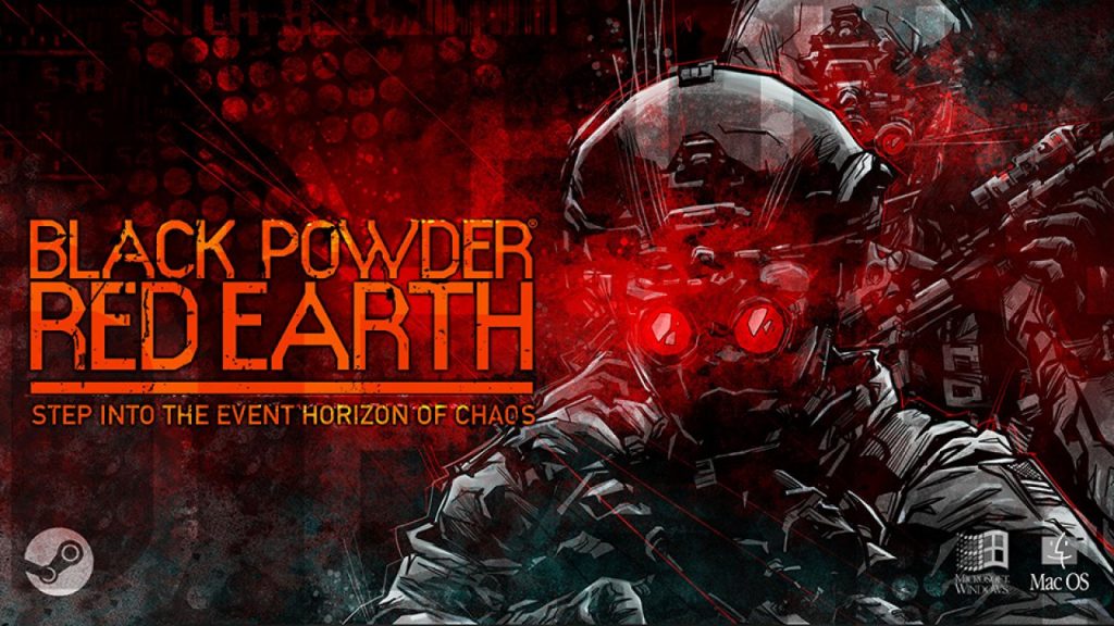 Black Powder Red Earth logo