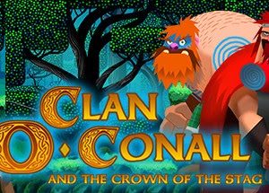 Clan O’Conall and the Crown of the Stag logo