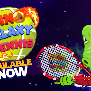 Dino Galaxy Tennis logo