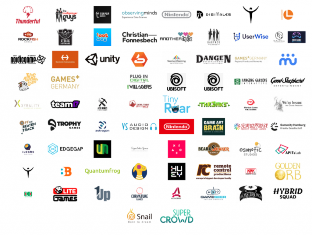 Hamburg Games Conference devs and Publisher logos