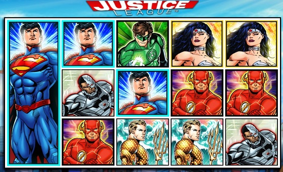 Justice League Slot Game Reels