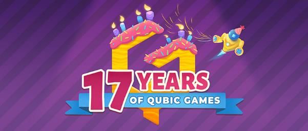 17 years of QubicGames text