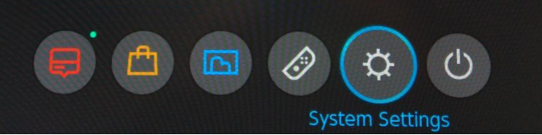 Switch Main System Settings