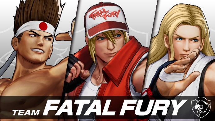 THE KING OF FIGHTERS XV Team Fatal Fury Terry Bogard Andy Bogard and Joe Higashi