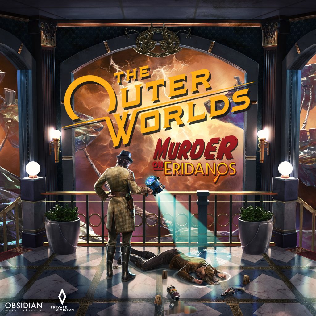The Outer Worlds Murder on Eridanos logo and artwork