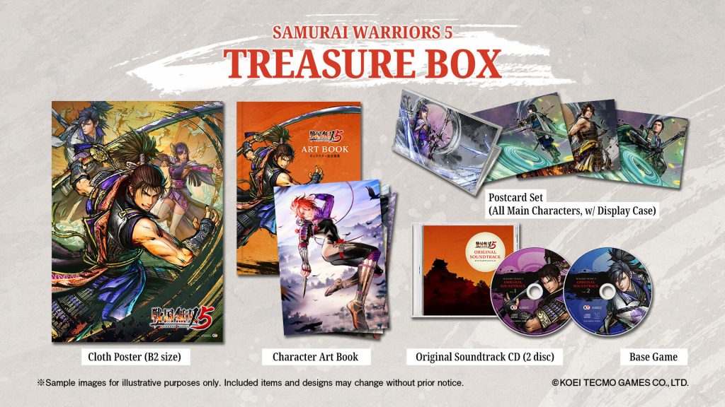 Samurai Warriors 5 Treasure Box Edition